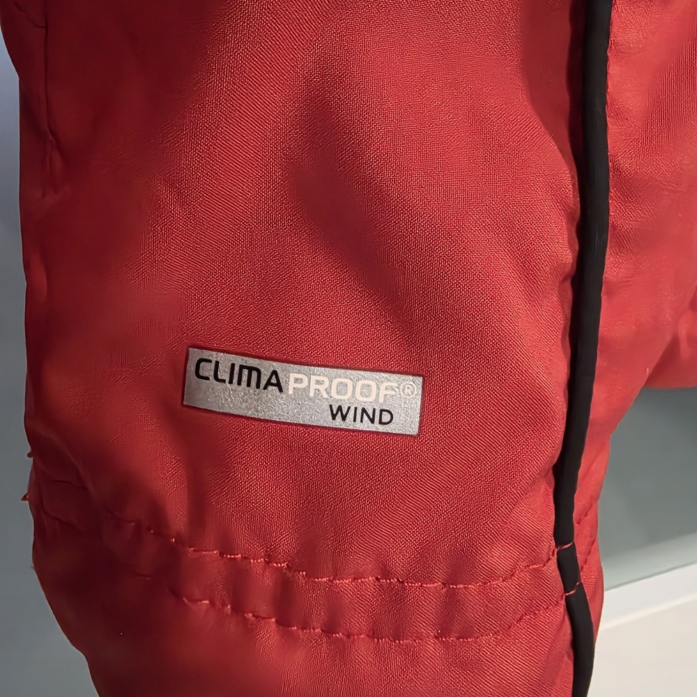 Red Addidas Midweight Pullover Jacket - image 7